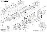 Bosch 3 601 D44 070 GDS 18 E Impact Wrench 230 V / GB Spare Parts GDS18E
